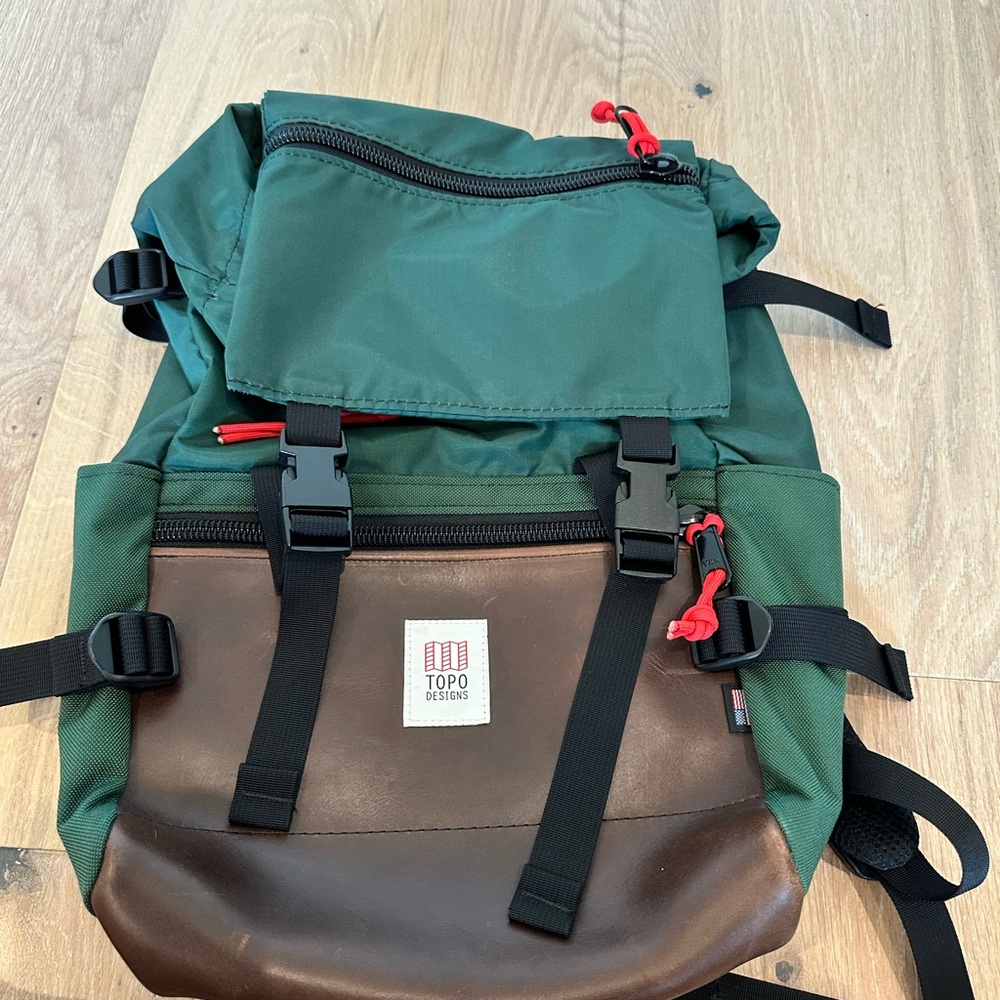 🆕Topo Designs Rover Pack Heritage Green - Picture 6 of 9